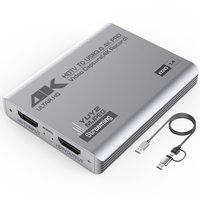 Duomigo USB 3.0 4K HDTV Video Capture Card with Loop-Out