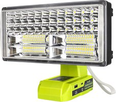 4200LM Cordless LED Work Light for Ryobi 18V Battery (50% OFF)