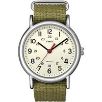 Timex Weekender T2N651 White Nylon Watch (36% OFF)