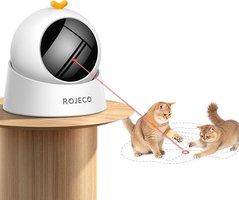 ROJECO Auto Laser Cat Toy (8% OFF + 10% OFF available at checkout)