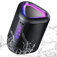 CASCHO Portable Bluetooth Speaker, Waterproof, TWS, AUX/TF (89% OFF)