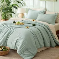 Bedsure 7-Piece Queen Bed-in-a-Bag Comforter Set