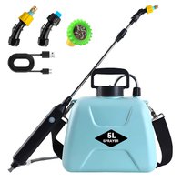 FOUKUS Battery Powered Garden Sprayer, 1.35 Gal, Electric (45% OFF)