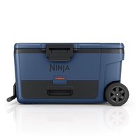 FrostVault 65QT Cooler with Wheels & Dry Storage