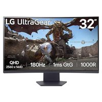 LG UltraGear 32" QHD Curved Gaming Monitor 180Hz (33% OFF)