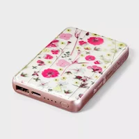Heyday 5000mAh Power Bank, Multi Floral (50% OFF)