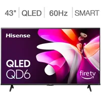 [COSTCO MEMBERS] Hisense Class QD6 Series 4K UHD QLED LCD TV (43", 50", 55", 65", 75")