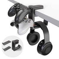 PRIME MEMBERS DEAL: 3-in-1 Headset & Game Controller Holder – Black