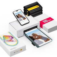 Liene Photo Printer 4x6" Wi-Fi, 100 Sheets (36% OFF)