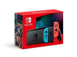 (Refurbished) Nintendo Switch with Neon Blue/Red Joy‑Con