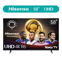 58" 4K UHD Roku Smart TV HDR – R6 Series