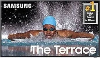 SAMSUNG 75-Inch Class Neo QLED 4K The Terrace Partial Sun