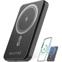 Tonkee P12 5000mAh Magsafe Wireless Charging Power Bank (50% OFF)