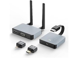 BRAIDOL Wireless HDMI Transmitter and Receiver (69% OFF)