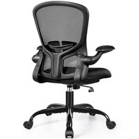 Ergonomic Mesh Office Chair with Flip-Up Arms (45% OFF)