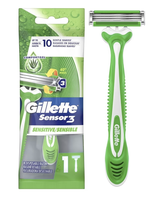 Sensor3 Sensitive Men's Disposable Razor, 1 Count