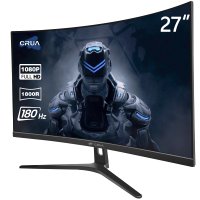CRUA 27" 165Hz/180Hz Curved Gaming Monitor
