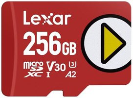 Lexar PLAY 256GB microSDXC UHS-I Memory Card (31% OFF)