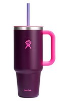 Insulated Travel Cup with Straw and Handle, 1.1kg (50% OFF)