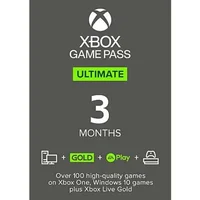3 Month Xbox / PC Game Pass Ultimate Code