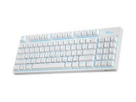 RK Royal Kludge RK89 85% Compact Mechanical Keyboard w/ Detachable Frame (Red or Blue Switches)