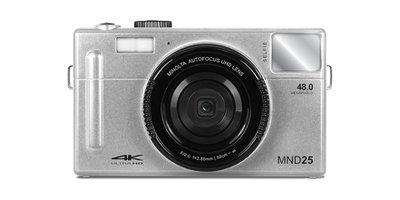 (NEW) Minolta MND25 48 MP Autofocus / 4K Ultra HD Camera w/Selfie Mirror