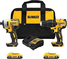 [Limited time deal] DEWALT 20V MAX Cordless Drill, DCK277D2 (38% OFF)