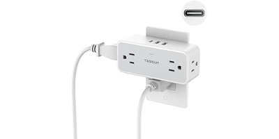 TESSAN Outlet Splitter with 4 Outlets (44% OFF)