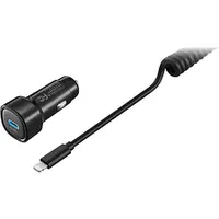 Insignia 20W USB-C Car Charger Kit with Lightning