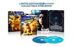 Pokemon Detective Pikachu (4K Ultra HD + Blu-ray + Digital) Steelbook