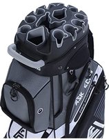 Golf Cart Bag with 14-Way Divider and Rain Cover (23% OFF + $15 coupon)