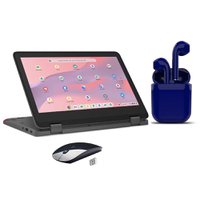 Restored Lenovo Chromebook 2-in-1 11.6-inch Touchscreen 4GB RAM 32GB SSD Bun