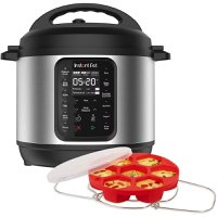 Instant Pot 6qt 9-in-1 Pressure Cooker Bundle (50% OFF)