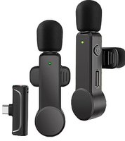 Wireless USB-C Lavalier Mics for Android/iPhone 15/16