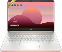 HP Rose Gold Ultrabook 14 Laptop with Free Microsoft 365 (20% OFF)