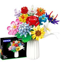 SIENON Flower Bouquet Building Blocks Set-1064PCS