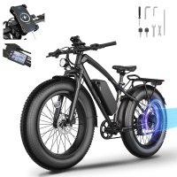 Skeri Electric Fat Tire Bike, 1000W, 60 Mile Range (65% OFF)