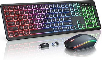 Wireless Keyboard and Mouse Combo