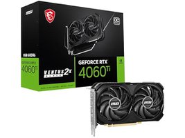 MSI GeForce RTX 4060 Ti Ventus 2X Black