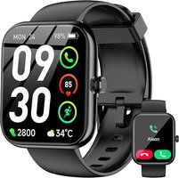 Smart Watch with Alexa Built-in, 1.83" HD Touchscreen Fitness Tracker (86% OFF)