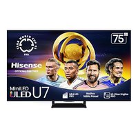 Hisense 75" Class U7 Mini-LED ULED 4K UHD Google Smart TV (75U75QG, 2025 Model)