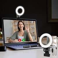 Video Conference Lighting Kit with Clip-On Ring Light (30% OFF)
