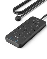 Anker Power Strip with 12 Outlets, USB-A/C, 1.5m Cord (20% coupon available at checkout)
