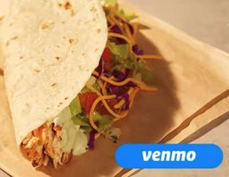 FREE Taco Bell Cantina Chicken Soft Taco with Venmo