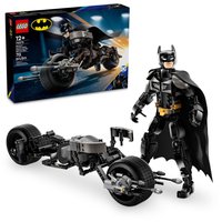 Batman Figure & Bat-Pod Bike Building Set