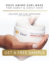 FREE Dove Animo Curl Repair Hair Mask (Read description)