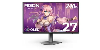 27" AOC AGON PRO 2560x1440 240Hz 0.03ms OLED Tournament Gaming Monitor