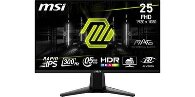 MSI 25" FHD Gaming Monitor, MAG 255XF