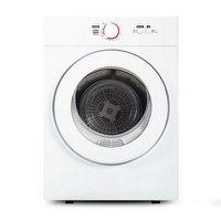 Electric Laundry Dryer, 1.8 cu. ft., 1500W, White (39% OFF)