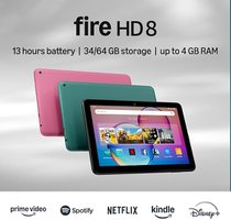[Limited time deal] Amazon Fire HD 8 tablet, 8” HD Display (45% OFF)